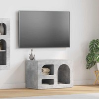 Tv-Schr?Nk Elst 60 X 35 X 40 Cm Beton Grau Holzwerkstoff