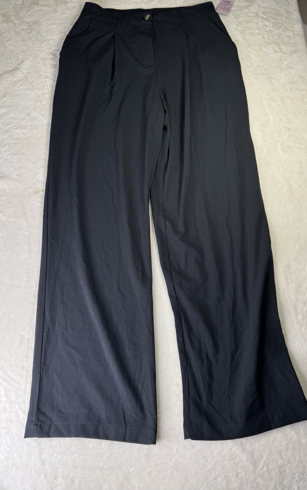 NWT Women’s Wild Fable Black Dress Pants Size 10 Wide Leg Work Career Classic