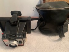 Vintage 1970s Polaroid Super Shooter Plus Instant Film Land Camera with Case