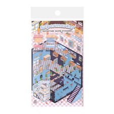 Miniature Scene Stickers Crafts Toy Kid's Creation Stationery Decoration Gift