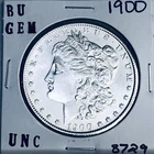 1900 BU GEM MORGAN SILVER DOLLAR UNC MS+++ U.S. MINT RARE COIN 8729