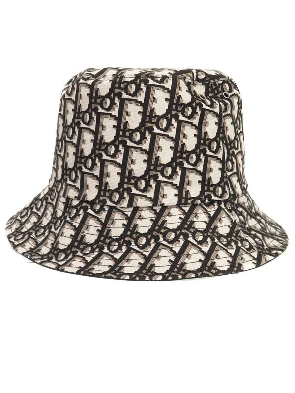 Chapeau bob trotteur logo oblique réversible Christian Dior Teddy D taille 56