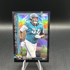 2025 Topps Chrome Maason Smith True Black /10 Jaguars #140 Football
