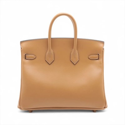 Hermès Birkin 25 Le Tournay Verso Veau Tadelakt Biscuit x