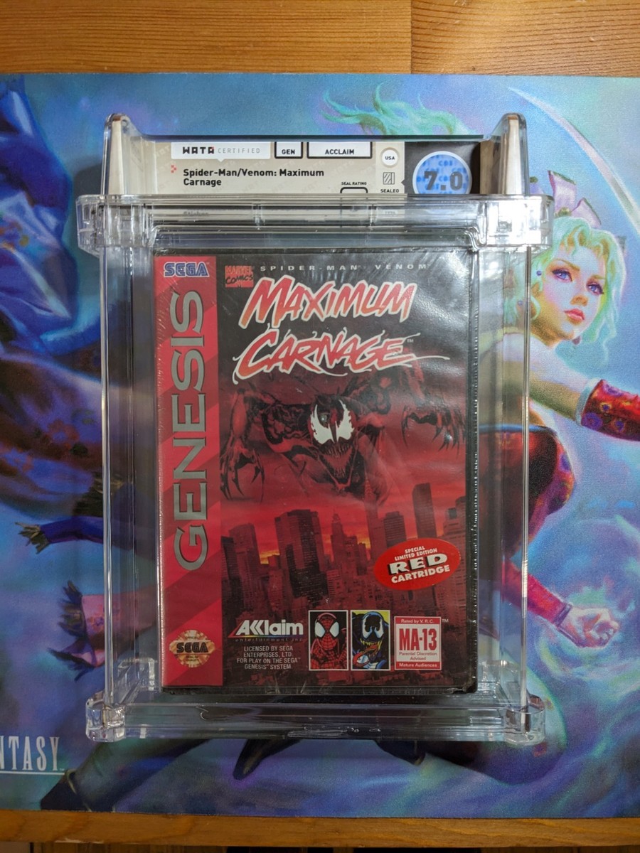 Spider-Man and Venom: Maximum Carnage (Sega Genesis, 1994) for