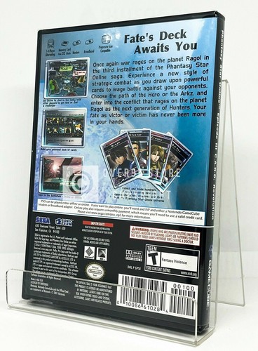 Phantasy Star Online 3 Karten Rev. - GameCube - Brandneu | Werkseitig versiegelt - Bild 4 von 4