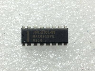 MAX691EPE MAXIM IC SUPERVISOR 1 CHANNEL 16DIP 2 PIECES