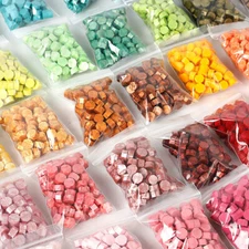 100pcs Sealing Wax Beads 8mm For DIY Seal Stamp Wedding Envelope Invitation Card