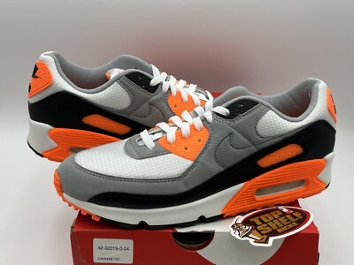 New Nike Air Max 90 Recraft Total Orange 2020 Size 12 Authentic