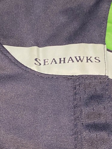 Nike Women’s Football Jersey Size XL Russell Wilson #3 Seahawks Shirt Blue (P) - Picture 5 of 9