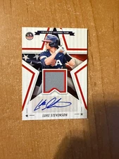 2025 Panini Stars & Stripes - Luke Stevenson - Collegiate Team USA Auto Relic