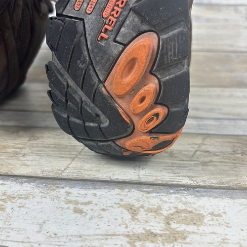 Bota de Trabajo Merrell Hombre 9.5 W Marrón Moab Vertex Media Impermeable Puntera Compuesta - Imagen 14 de 14