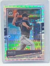 Marco Gonzales 2020 Donruss Optic Baseball SILVER PANDORA (/99) Seattle Mariners