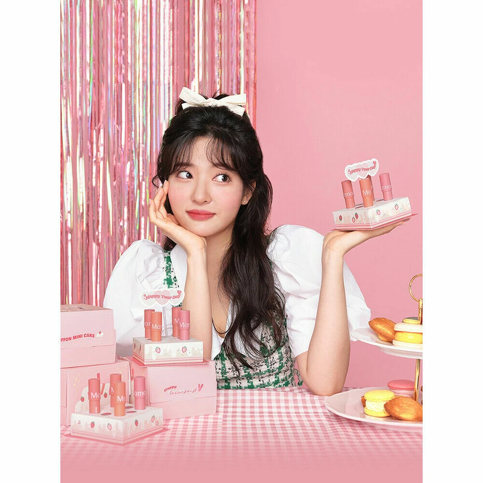 MAMONDE Creamy Tint Color Balm Chiffon Mini Set 7items [Mini Cake Edition] Foto 3 de 4