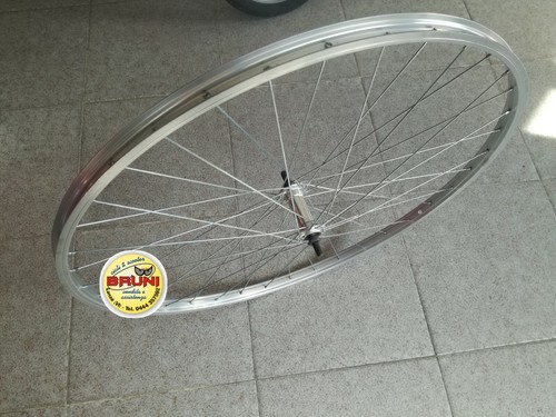 RUOTA ANT. DA 28 POLLICI PER CITY BIKE IN ALL. MOZZO A CUSCINETTI A DADI DA  3/8 | eBay