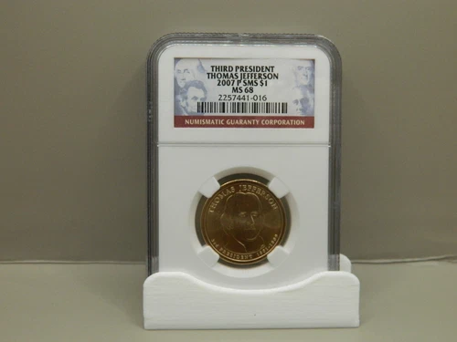 2007-P SMS THOMAS JEFFERSON PRESIDENTIAL DOLLAR NGC MS68