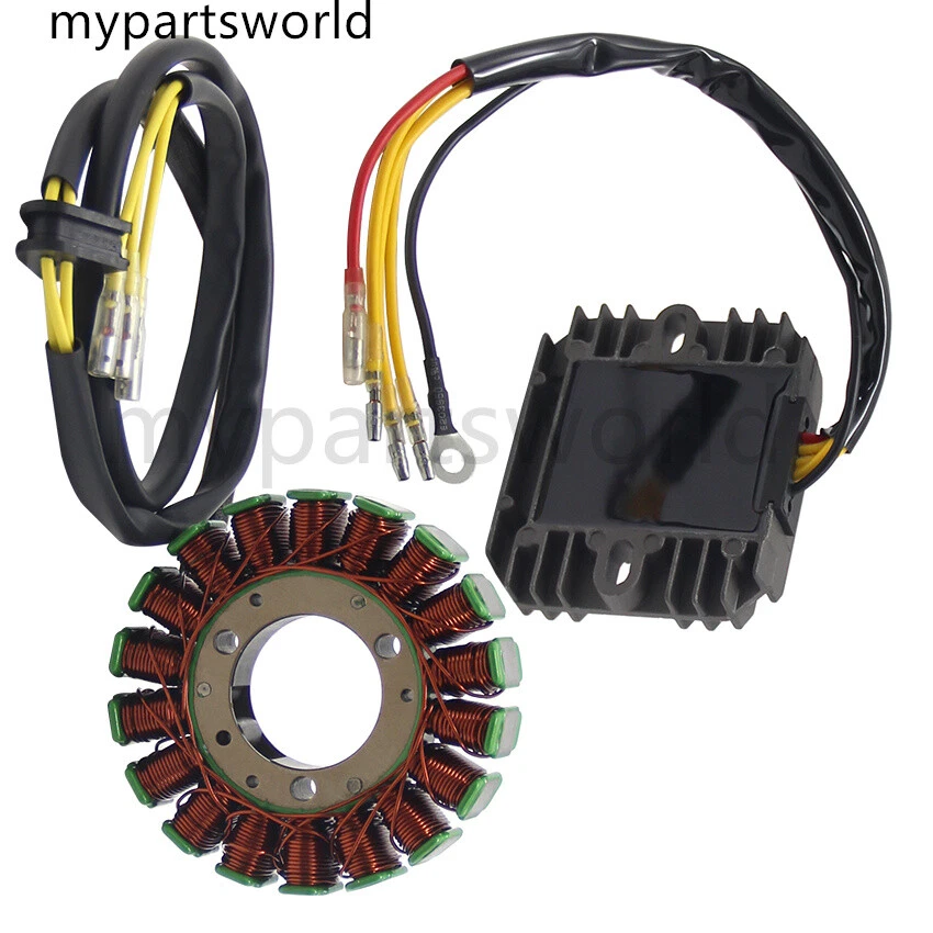 For Suzuki Stator Coil+Regulator Rectifier GS300L GS400X GS450G GS500E GS650E - Imagem 3 de 4