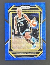 2023 Panini Prizm WNBA - Blue Wave Prizm #19 Courtney Williams