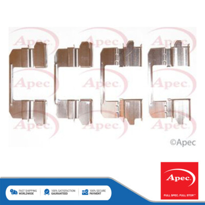 Fits D-Max Rodeo 1.9 D 2.5 CRDi 3.0 Brake Pads Fitting Kit Front Apec