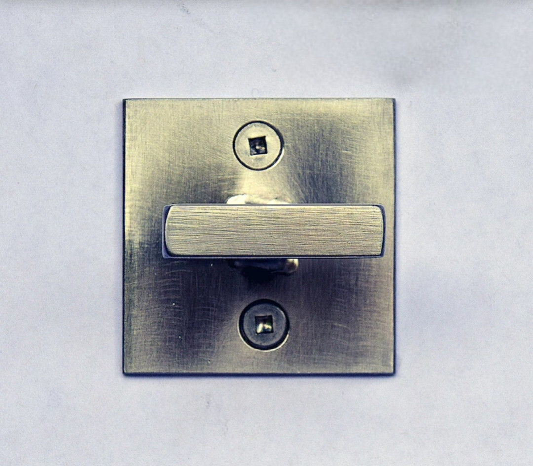 "Iron Towel Hook Wall Mount – 2x2'' Robe Hook for Bathroom, Heavy-Duty Wall Hook