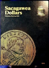 Whitman Sacagawea Dollar Starting 2000 Coin Folder, Album Book # 8060