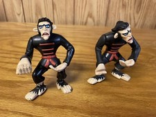 2003 McDonald's Happy Meal Toys Disney's Kim Possible 7 Monkey Lot of 2