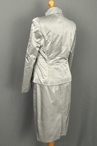 TRAJE HUGO BOSS - CHAQUETA Y FALDA 2 PIEZAS - Mujer Talla UK 10 - IT 42 - US 8 - Imagen 12 de 24