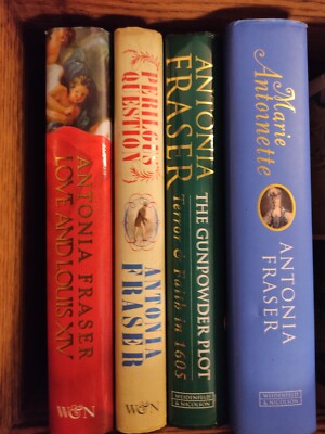 ANTONIA FRASER: SELECTION OF HISTORY HARDBACK 1st EDITIONS VERY GOOD CONDITION