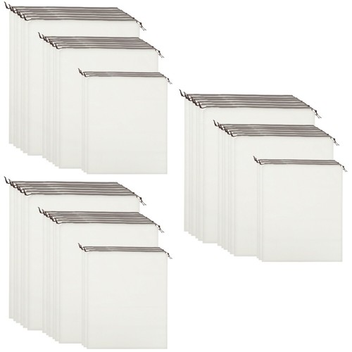 3 Pack Storage Bag for Traveling Dirty Clothes Handbag Organizer