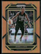 2023 Panini Prizm WNBA Jewell Loyd #43 Orange Prizm /99
