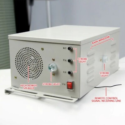 6-in-1 Bird Repeller Intelligent Bird Repeller Outdoor Ultrasonic Bird Repeller