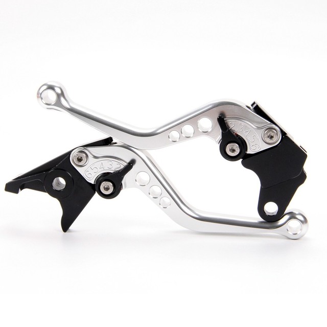 Short Anodized Brake Clutch Levers For Kawasaki Z125 pro (2015 2016