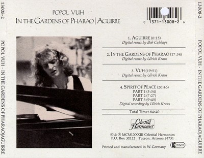 POPOL VUH IN THE GARDENS OF PHARAO/AGUIRRE NEW CD