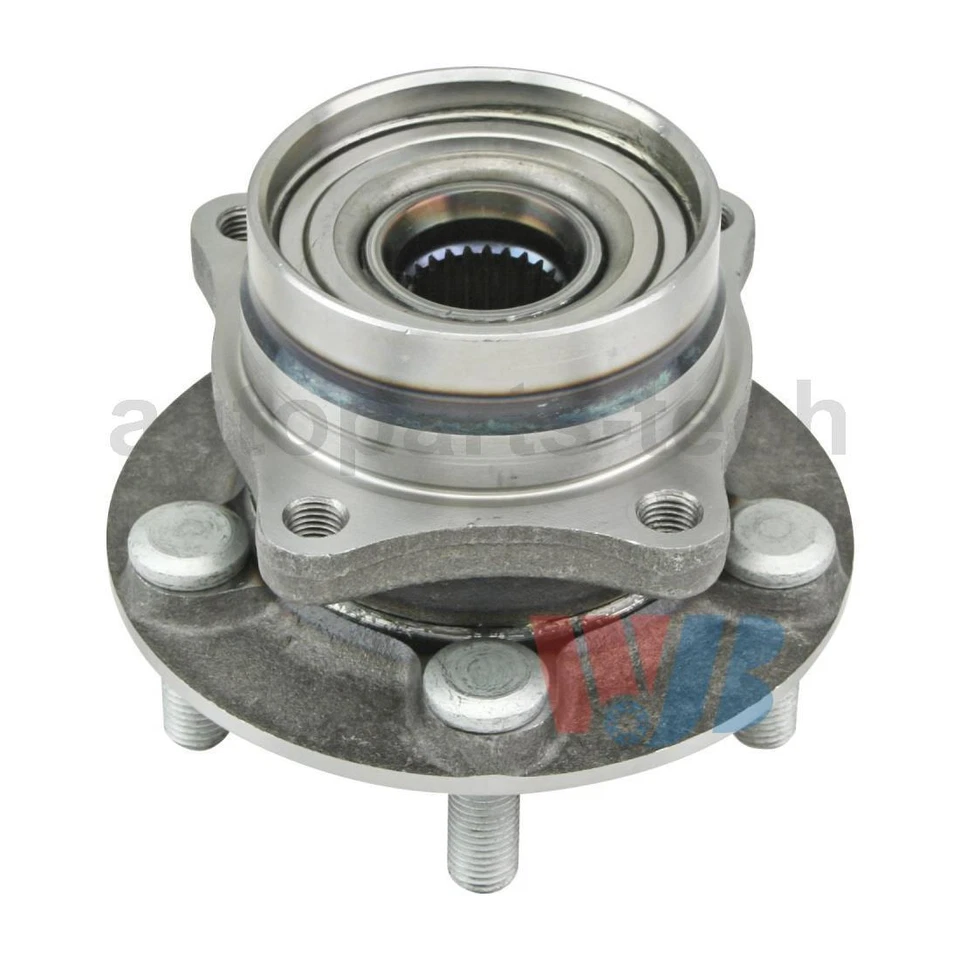 Conjunto de buje de rueda delantera WJB para Toyota Prius 2004 2005 2006 2007 2008 2009 Foto 3 de 3