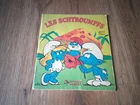 PANINI ALBUM "LES SCHTROUMPFS BY PEYO" 1983 NOT COMPLETE MISSING 73 VIGNETTES