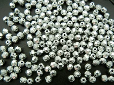600 Preciosa Czech Glass Round Faceted Fire Polished Beads 4mm Cry Labrador Full
