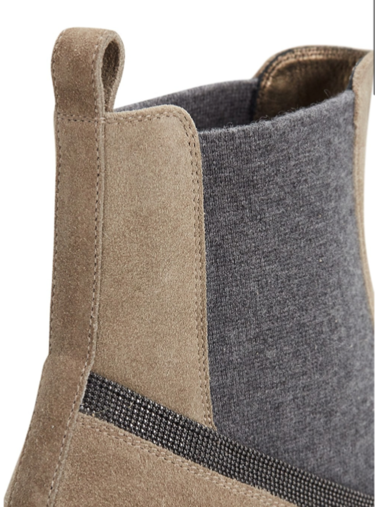BRUNELLO CUCINELLI Monili Suede Shoes Ankle Boots 36 NWOB | eBay