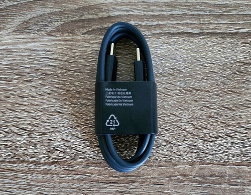 New Genuine Samsung USB-C/USB-C Charging-Data Cable for Galaxy Phones & Buds! - Picture 2 of 3