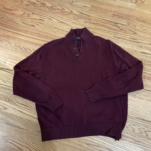 Polo Sweater with Buttons XXL | eBay