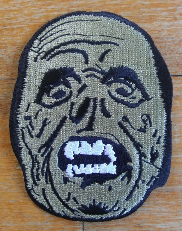 PATCH GRAY PHANTOM OPERA CULT CLASSIC MONSTER MOVIE HORROR FILM