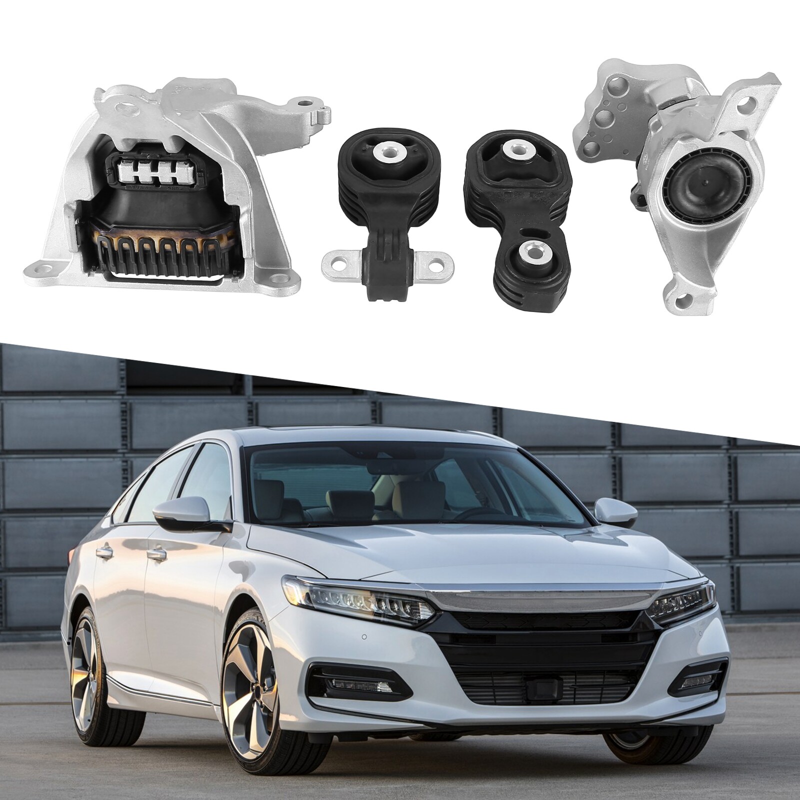 N509 FITS 2018-2022 HONDA ACCORD 1.5L TURBO AUTO CVT ENGINE MOTOR & TRANS MOUNT