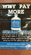Indy Pete Engine Treatment Banner Vinyl 24x33