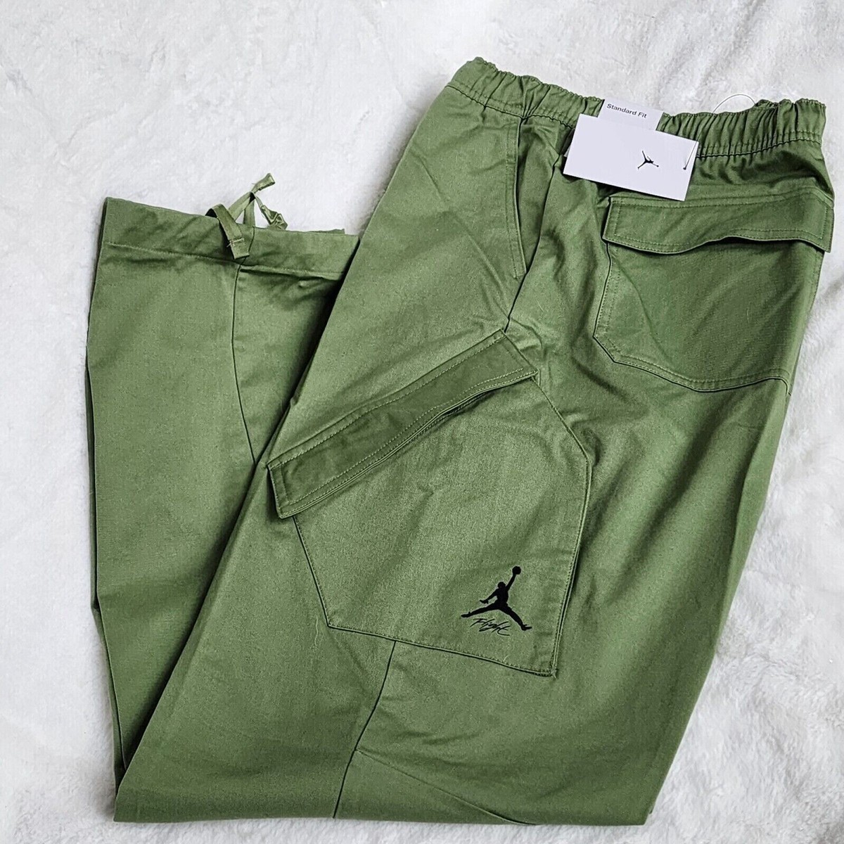 NWT Nike Jordan Essentials Chicago Cargo Pants Light Olive