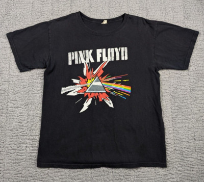 Anvil Pink Floyd Dark Side Of The Moon Black T-Shirt Men s M Pre-shrunk Cotton