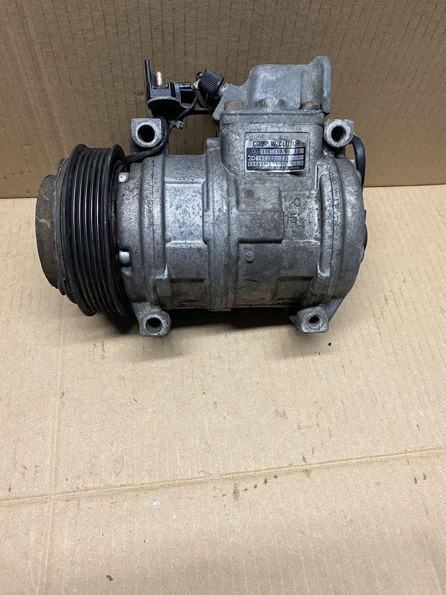 L*g様 ベンツW124 300Eコンプレッサー0031317001 Mercedes Benz W124 Air Conditioning Compressor 300-24 M104