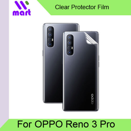 OPPO Reno 3 Pro Hydrogel Back Protector Film / Protective Anti Scratches - Picture 1 of 1