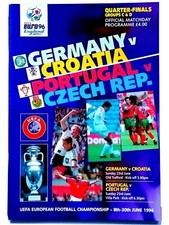Euro 96 Quarter Finals - Germany v Croatia & Portugal v Czech Republic BRAND NEW