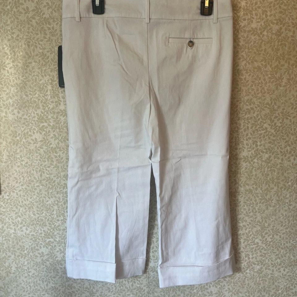 Pantalón capri Rampage blanco pierna ancha nuevo con etiquetas Foto 4 de 4