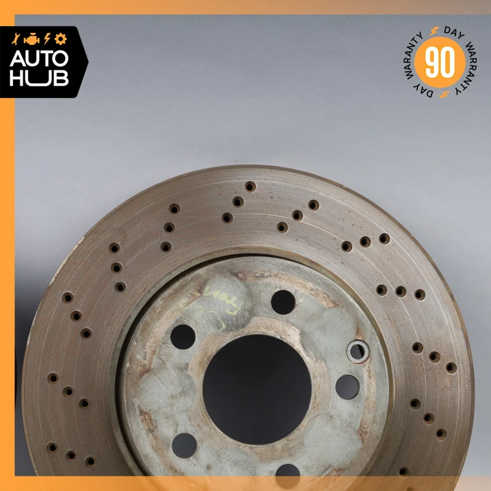 08-14 Juego de rotores de freno delanteros izquierdo y derecho mercedes w204 c300 c250 fabricante de equipos originales Foto 2 de 4