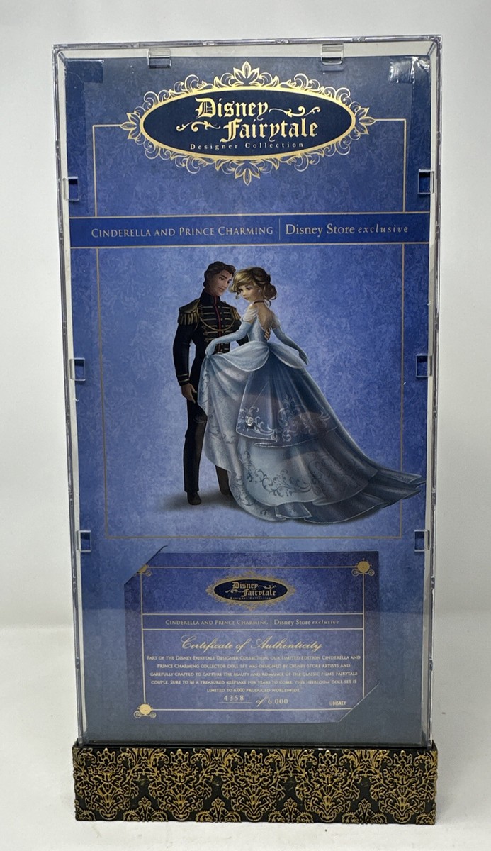 Disney Fairytale Designer Limited Edition Cinderella and Prince